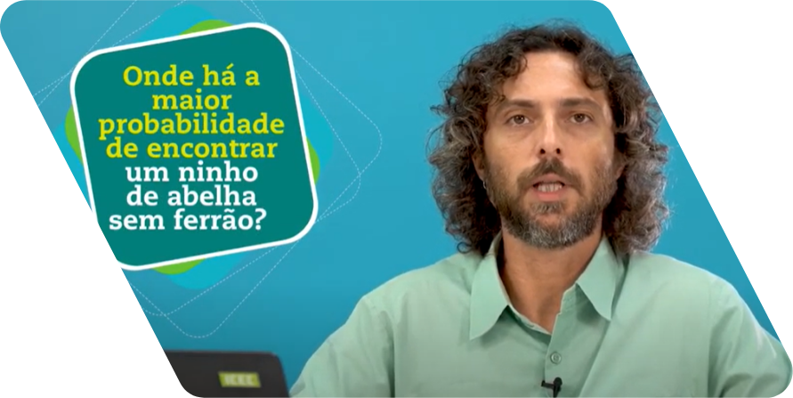 Homem branco de cabelos castanhos enrolados até a altura dos ombros e barba olhando para a câmera. Ele usa uma camisa de cor verde clara e está na frente de uma parede azul.